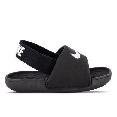 Nike Kawa Slide Kids Black/White Unisex Size 10