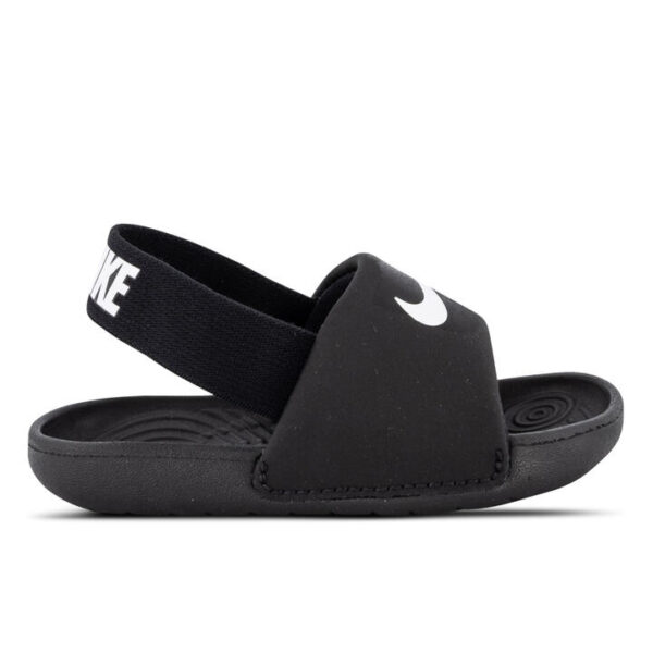 Nike Kawa Slide Kids Black/White Unisex Size 10