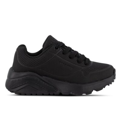 Skechers Uno Lite - Delodox Kids Black/Black Unisex Size 3