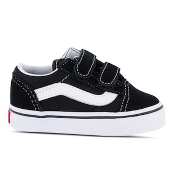 Vans Old Skool V Kids Black Unisex Size 6