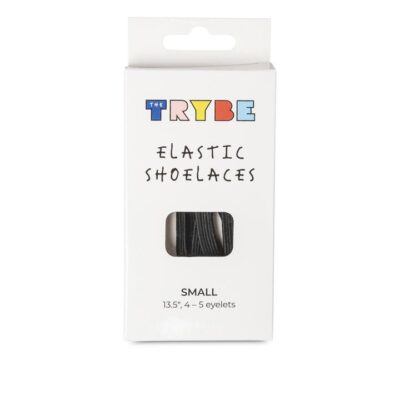 Trybe Laces Elastic Lace Kids Black Unisex Size M