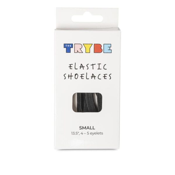 Trybe Laces Elastic Lace Kids Black Unisex Size M