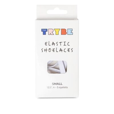 Trybe Laces Elastic Lace Kids White Unisex Size L
