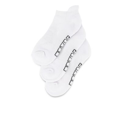 Trybe Socks Performance Sock 3 Pack Kids White Unisex Size 9-12