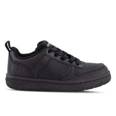 Skechers Smooth Street - Genzo Kids Black/Black Unisex Size 11