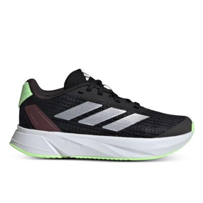 Adidas Performance Duramo Sl Kids Core Black/Zero Met./Green Spark Unisex Size 12