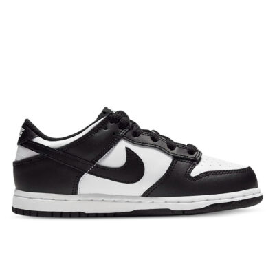 Nike Dunk Low Kids White/Black-White Unisex Size 2