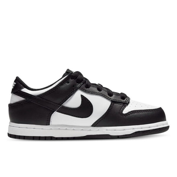 Nike Dunk Low Kids White/Black-White Unisex Size 2