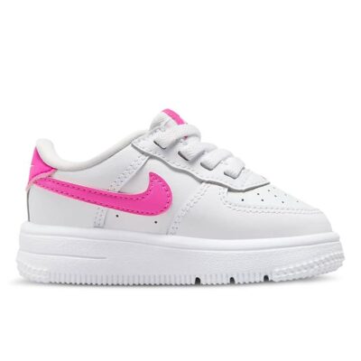 Nike Air Force 1 Low Easyon Kids White/Laser Fuchsia Unisex Size 6