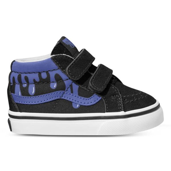 Vans Sk8-Mid Reissue V Kids Glow Slime Black/Blue Unisex Size 5