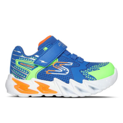 Skechers Flex-Glow Bolt Kids Royal/Multi Unisex Size 6