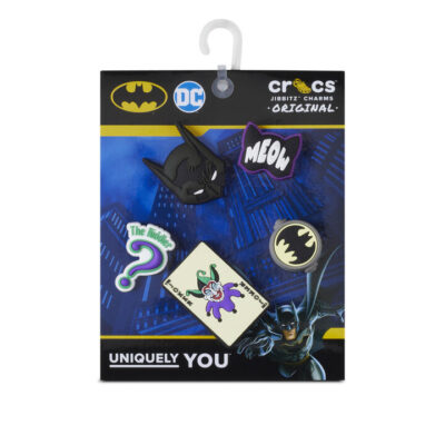 Crocs Acc Batman 5 Pack Kids Multi Unisex Size OS