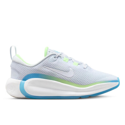Nike Kidfinity Kids Football Grey/White-Barely Volt Unisex Size 3Y