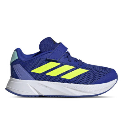Adidas Performance Duramo Kids Lucid Blue/Lucid Lemon/Flash Aqua Unisex Size 5