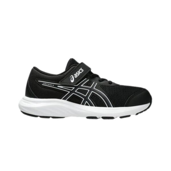 Asics Contend  9 Kids Black/White Unisex Size 1