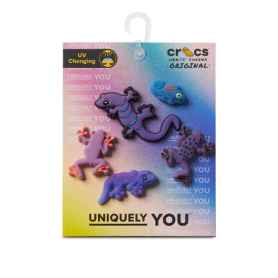 Crocs Acc Uv Changing Rainforest 5 Pack Kids Multi Unisex Size OS