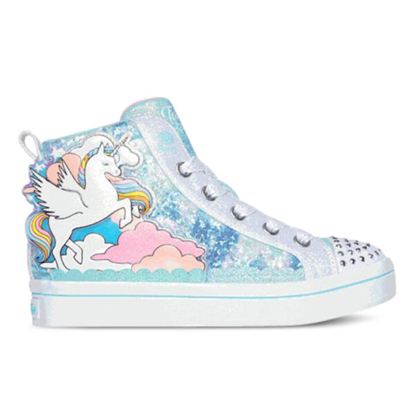 Skechers Twi-Lites 2.0 - Enchanted Unicorn Kids Blue/Multi Unisex Size 12