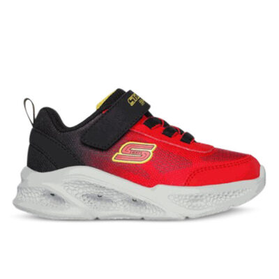 Skechers Meteor-Lights - Krendox Kids Red/Black Unisex Size 7