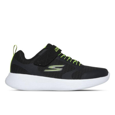 Skechers Go Run 400 V2 - Goltran Kids Black/Yellow Unisex Size 13