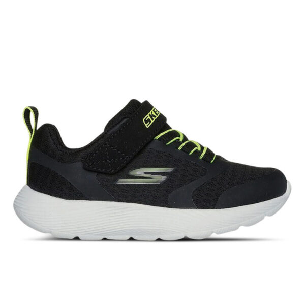 Skechers Dyna Lite - Goltran Kids Black Lime Unisex Size 8