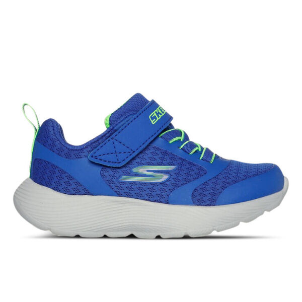 Skechers Dyna Lite - Goltran Kids Blue/Lime Unisex Size 5