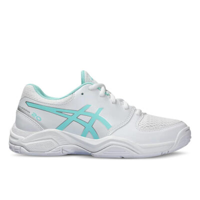 Asics Gel-Netburner 20 Kids White/Illuminate Mint Unisex Size 1