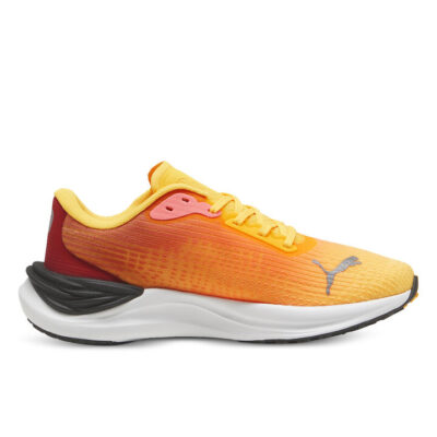Puma Electrify Nitro 3 Fade Kids Sun Stream-Sunset Glow-Puma White? Unisex Size 5