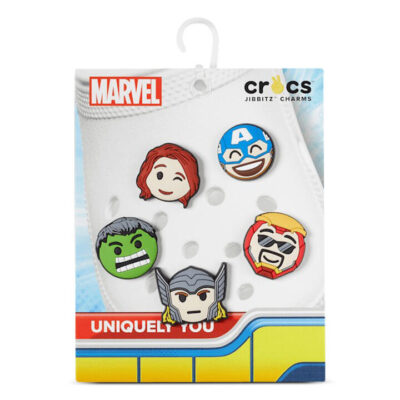Crocs Acc Avengers Emojis 5 Pack Kids Multi Unisex Size OS