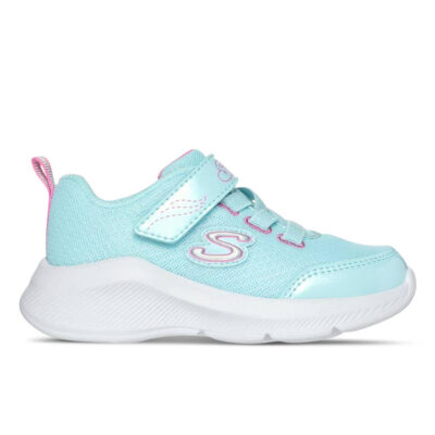 Skechers Sole Swifters Kids Aqua/Pink Unisex Size 6