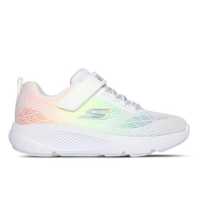 Skechers Go Run Elevate Kids White/Multi Unisex Size 11