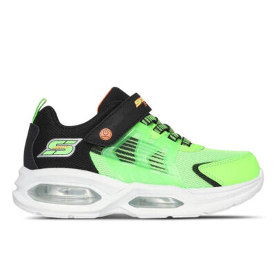 Skechers Prismatrons Kids Lime/Black Unisex Size 3