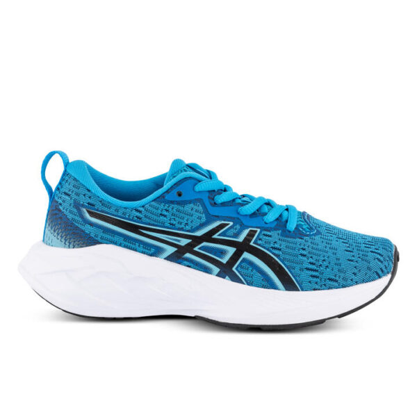 Asics Novablast 4 Kids Digital Aqua/Black Unisex Size 6