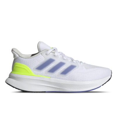 Adidas Performance Ultrabounce 5 Kids White/Cobalt Blue/Lucid Lemon Unisex Size 5
