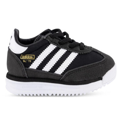 Adidas Originals Sl 72 Rs Kids Core Black/Ftwr White/Blue Unisex Size 7