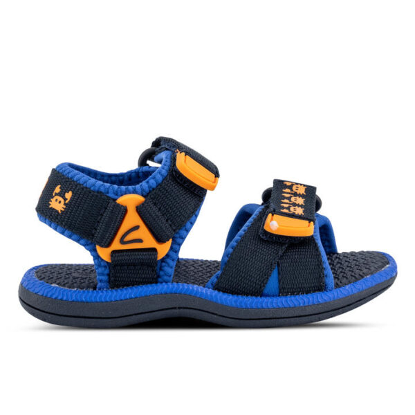 Clarks Originals Finn Kids Blue/Orange Unisex Size 7