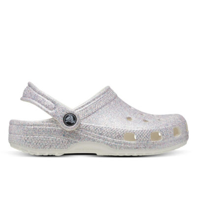 Crocs Classic Glitter Clog Kids Mystic Glitter Unisex Size 8