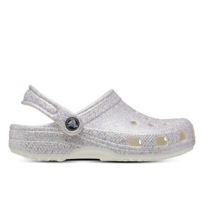 Crocs Classic Glitter Clog Kids Mystic Glitter Unisex Size 2