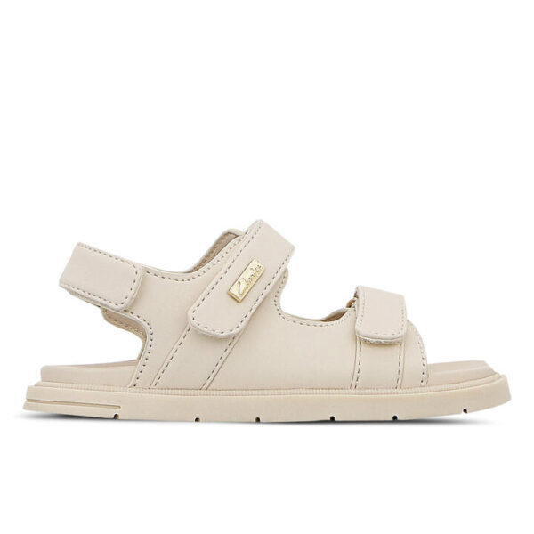 Clarks Neve Kids Cream Unisex Size 31