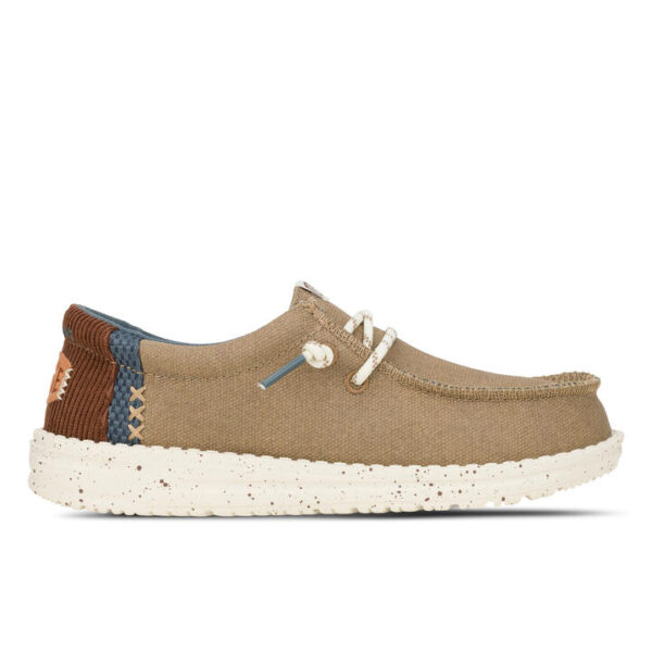 Hey Dude Wally Kids Tan Unisex Size 11