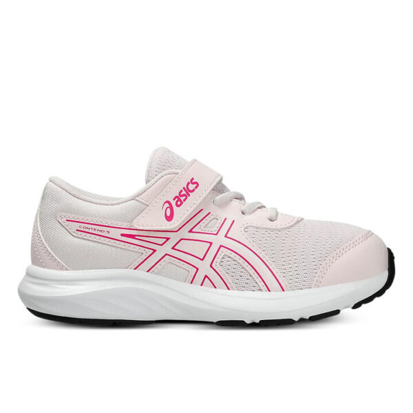 Asics Contend 9 Kids Pale Pink/White Unisex Size 12