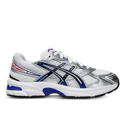 Asics Gel-1130 Kids White/Prussian Blue Unisex Size 4