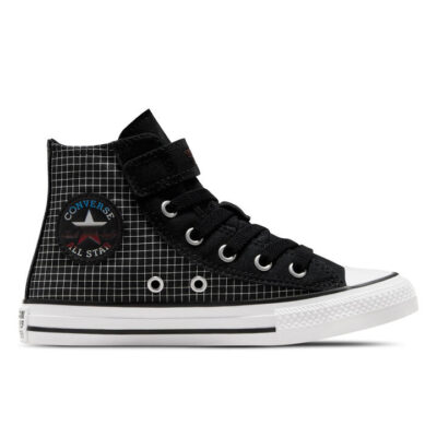 Converse X Transformers Chuck Taylor All Star Easy-On Junior High Top Black Unisex Size 2