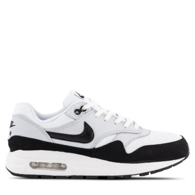 Nike Air Max 1 Kids White/Black/Pure Platinum Unisex Size 4Y