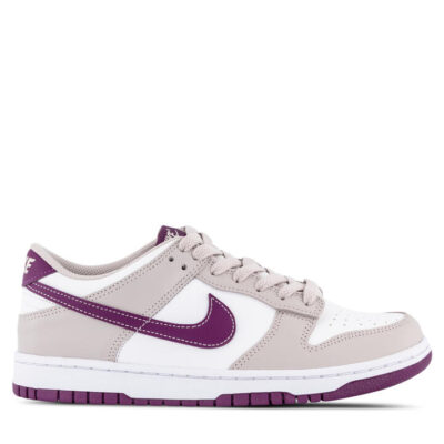 Nike Dunk Low Kids White/Viotech/Platinum Violet Unisex Size 5Y