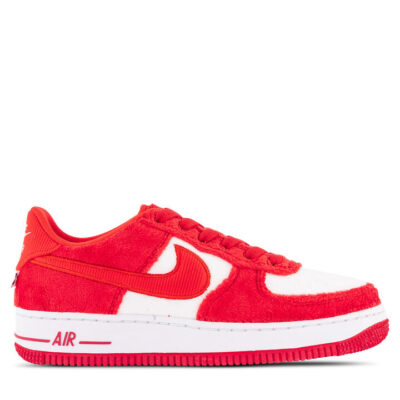 Nike Air Force 1 "Valentine's Day" Kids Fire Red/Light Crimson/White/Pink Foam Unisex Size 7