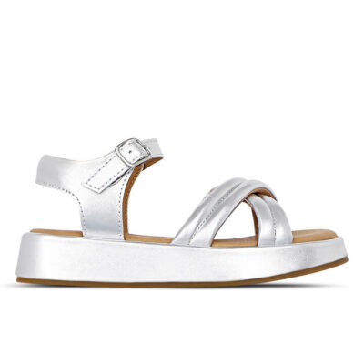 Clarks Lucia Kids Silver Unisex Size 35