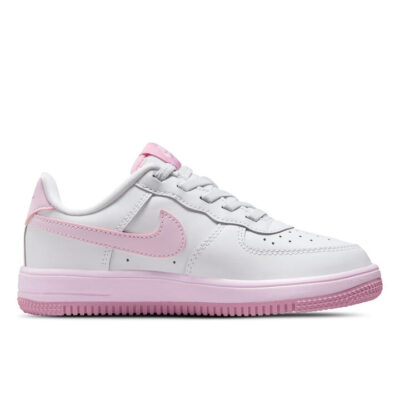 Nike Air Force 1 Low Easyon Kids White/Pink Foam -Elemental Pink Unisex Size 12