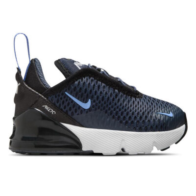 Nike Air Max 270 Kids Thunder Blue/Royal Pulse-Black-White Unisex Size 9