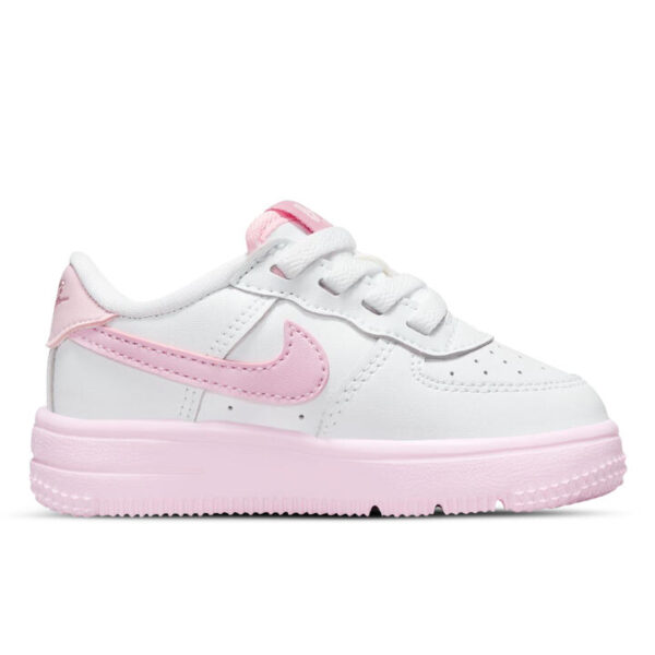 Nike Air Force 1 Low Easyon Kids White/Pink Foam -Elemental Pink Unisex Size 5
