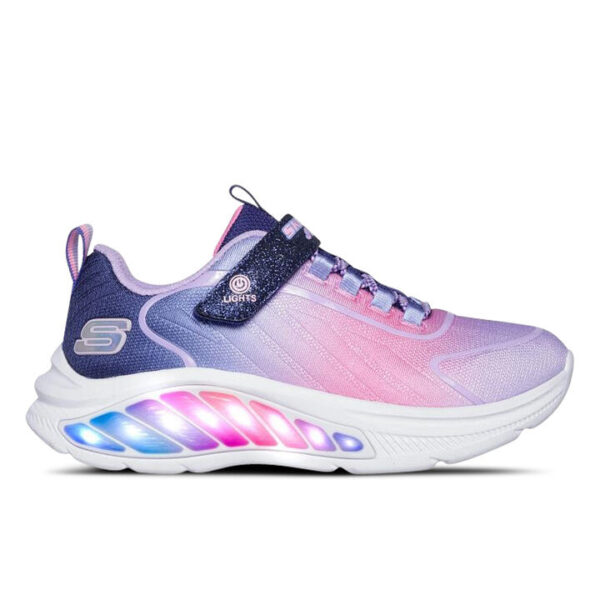 Skechers Rainbow Cruisers Kids Navy/Multi Unisex Size 11